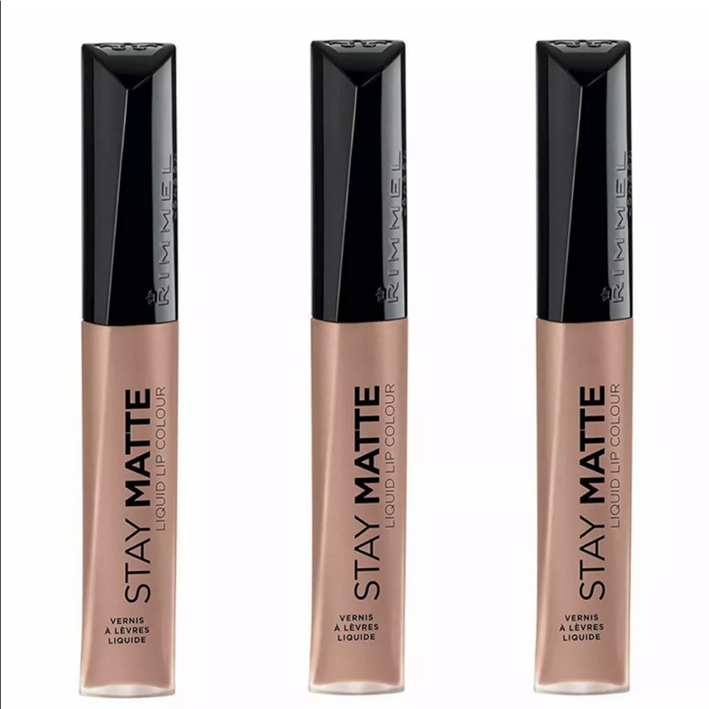 (3 Pack)NEW Rimmel, Stay Matte ,Liquid Lip Colour